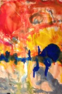 Scherzo 68 x 104 in. Acrylic on canvas 2014 | Ref 430