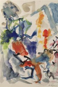 14 x 11 in. Watercolor on paper 2013 | Ref 423