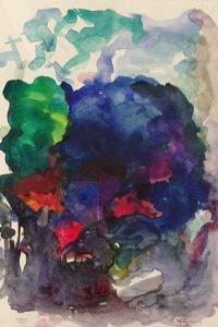 14 x 11 in. Watercolor on paper 2013 | Ref 419