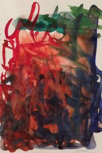 14 x 11 in. Watercolor on paper 2013 | Ref 418