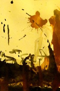 24 x 18 in. Watercolor on paper 2013 | Ref 412