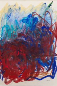 Untermyer Garden Series (Red) Pastel on paper 2013 | Ref 410