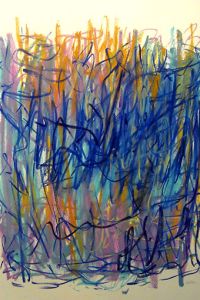 50 x 38 in. Pastel on paper 2013 | Ref 407