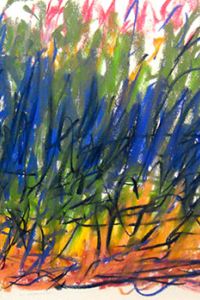 38 x 50 in. Pastel on paper 2013 | Ref 405