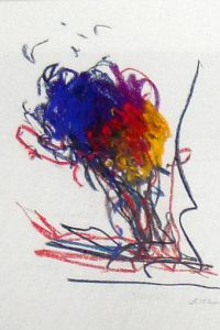 10 x 8 in. Pastel on paper 2013 | Ref 402