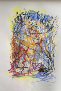 Peaceful Existence -  30 x 22 in. Pastel on paper 2013 | Ref 355