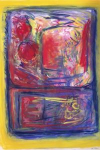 Nature's Window -  30 x 22 in. Pastel on paper 2013 | Ref 387