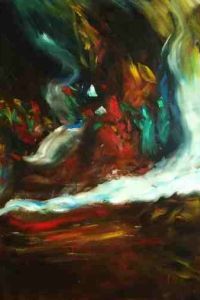 45 x 85 in. Oil on canvas 2006 Sold